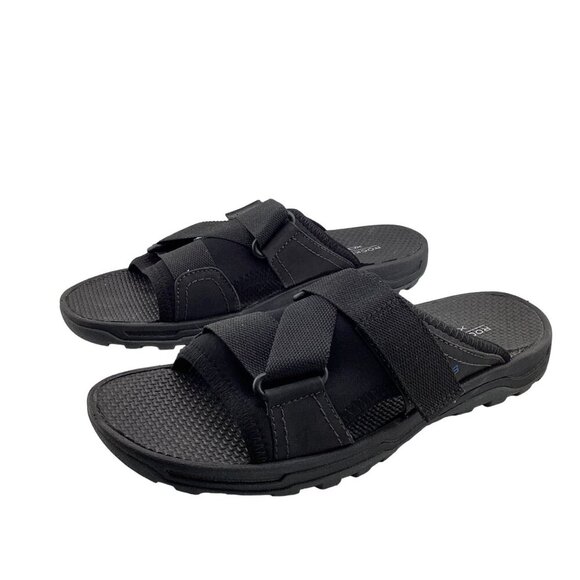 Rockport‎ Womens Trail Technique Velcro Slide Size 8 Black Adjustable - Picture 2 of 6